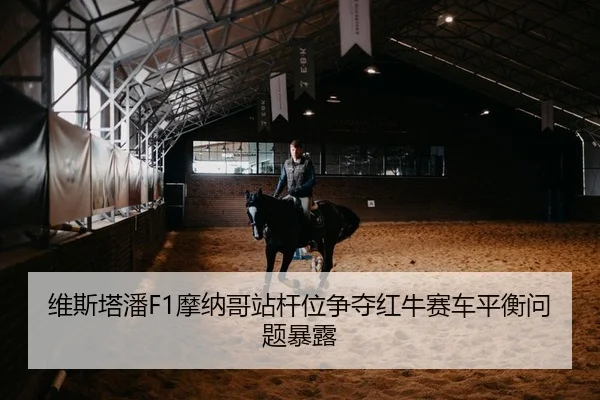 维斯塔潘F1摩纳哥站杆位争夺红牛赛车平衡问题暴露